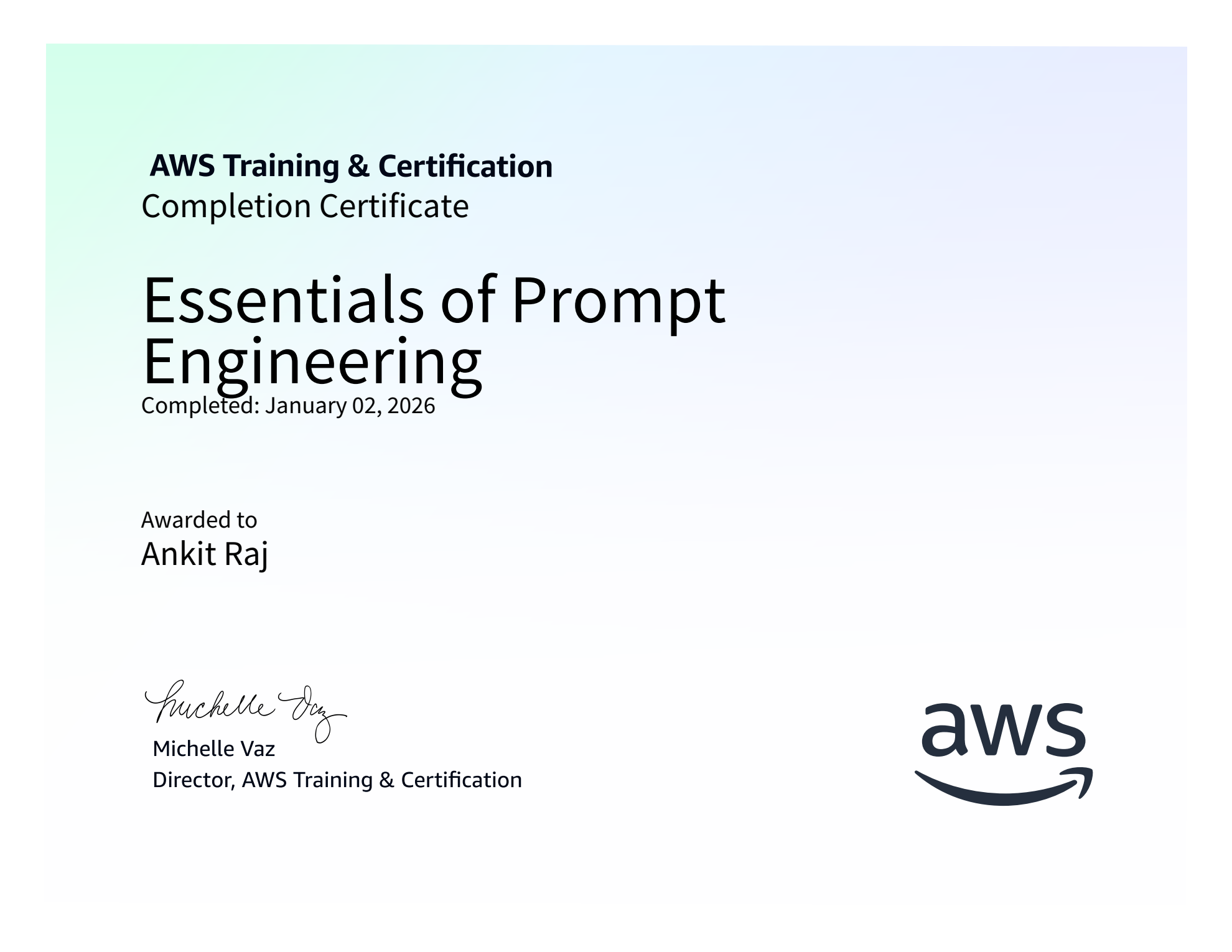 AWS Prompt Engineering